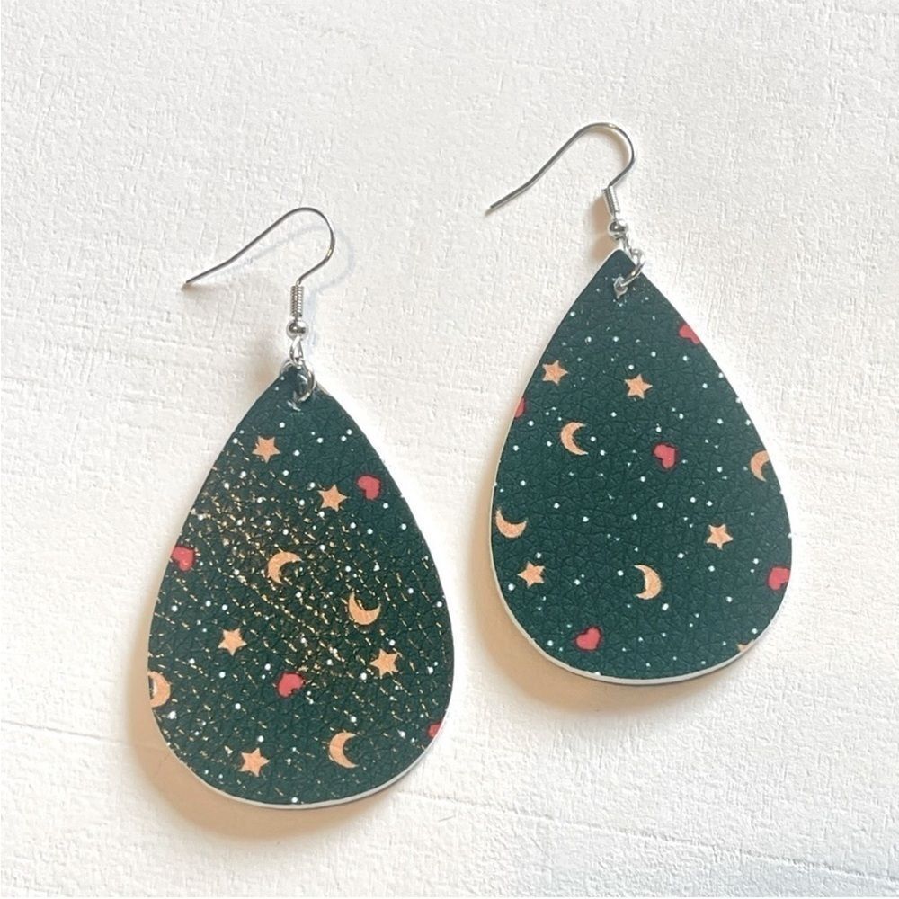Christmas Starry Night earrings